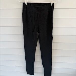 J. Jill Charcoal Houndstooth Leggings